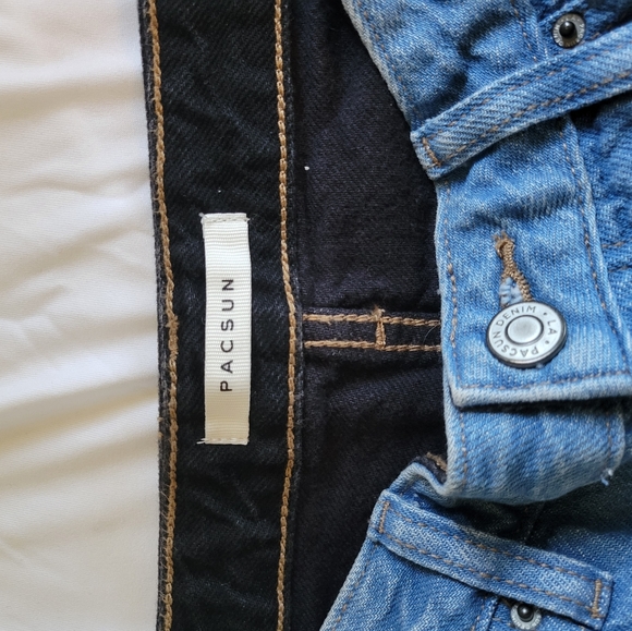 Pac Sun dual colored 90s boyfriend jeans - Picture 4 of 6